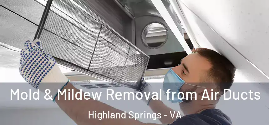  Mold & Mildew Removal from Air Ducts Highland Springs - VA
